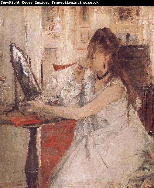 Berthe Morisot Woamn is Making up